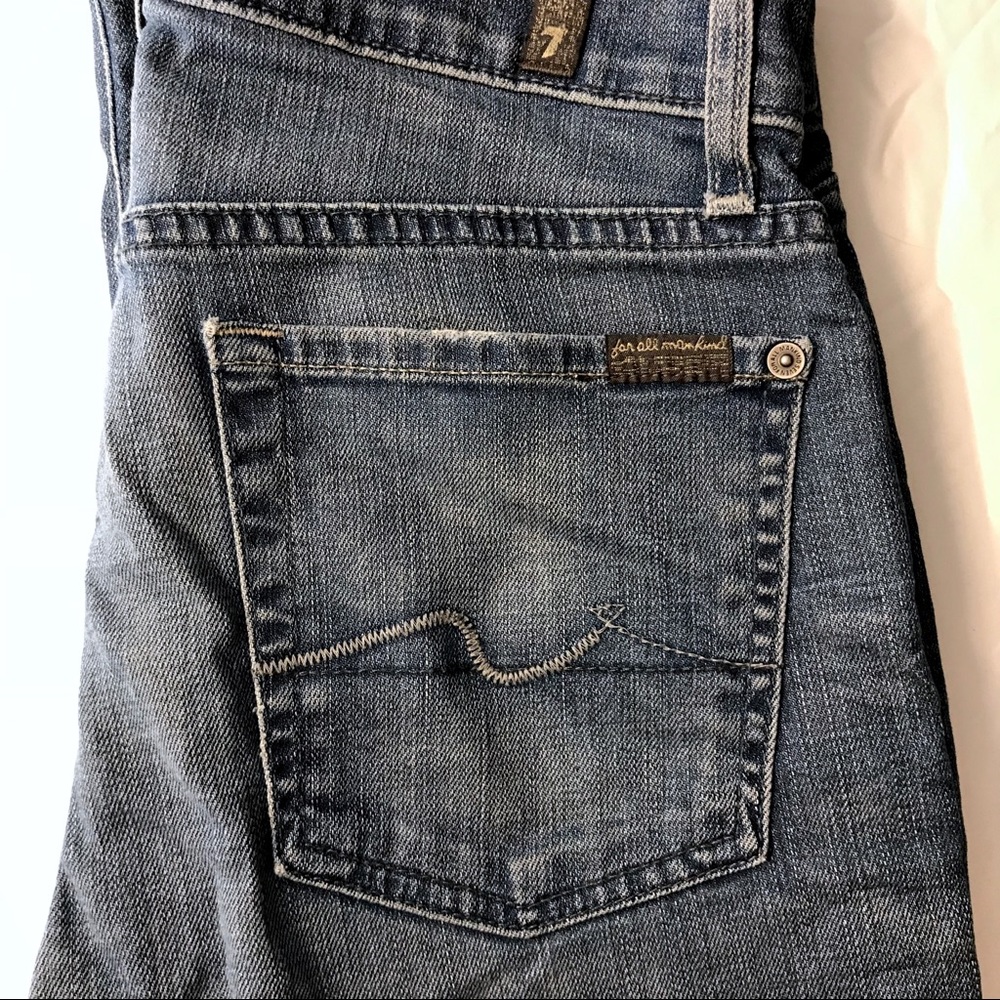 7 for all man kind | Standard mid rise denim jeans - Picture 6 of 8